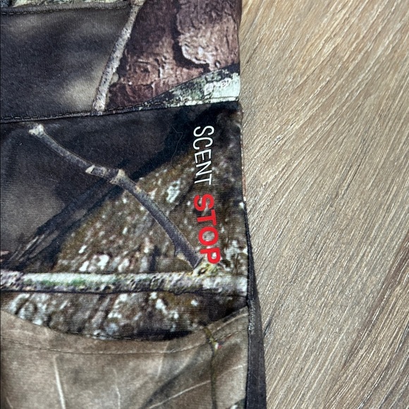Rustic Ridge Youth Scent Stop Hunting Pants Sz Medium Mossy Oak Adjustable waist - Picture 11 of 14